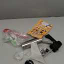 20PCS Cookie Press Gun Kit,Stainless Steel Churro Maker Machine with 8 Piping Nozzles,8 Cookie Discs & 2 Brushes,Piping Bag,Cake Spatula,for DIY Biscuit Cake Dessert Making