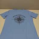 Graphic T-Shirt Not All Who Wander are Lost Funny Tees for Women Summer Casual Tops Athletic Shirts, Size M