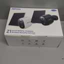 INFIYA Security Cameras Wireless Outdoor-Solar&Battery Powered 2K 2.4G Cameras for Home Security, Instant Alert, AI Human Detection, Color Night Vision, 2-Way Talk, SD Storage, Work with Alexa, Z1 4P