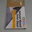 AZEN Wood Toilet Stool Squat Adult, Poop Stool for Bathroom Adults, Portable Toilet Potty Stools for Adults, 7 Inch Height (Black (1 Pack))