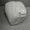 Derila King Size Neck Pillow for Sleeping, Ergonomic & Cervical Pillow for Neck Support & Relief, Memory Foam Side Sleeper Pillows, Bed Contour Pillows for Back, Stomach Sleepers (King Size (23.6" x 13.4" x 4.3"), 1 Pillow_white)