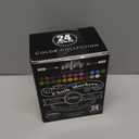 Loddie Doddie Chalk Markers - 24-Pack, 6mm Reversible Tips - Colored Chalk Pens for Art & Decor - Window Markers for Glass & Metal - Dry Erase Pens for Mirrors & More