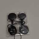 Air Tracker Tags (iOS Only) 4 Pack: Bluetooth Item Finder with Apple Find My APP, Item Locator for Keys Finder, Bags Wallets Anti-Loss, IP68 Waterproof Smart Tag (F20 Black)