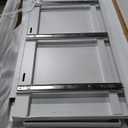 Metal File Cabinet with Drawer Heavy Duty Locking File Cabinets Home Office Steel Filing Cabinet Vertical File Cabinets for Legal/Letter Size File,Assembly Required (64.2"H-5 drawers, White)