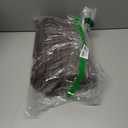 Nanspring Aqua Green Linen Curtains Semi Sheer 96 Inches Long 2 Panels Set for Living Room Back Tab Rod Pocket Light Filtering Drape for Bedroom Modern Farmhouse Coastal Decor Protect Privacy 52x96, Cappuccino