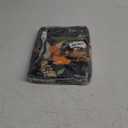 Rugflix Scalloped Floral Rug for Entryway, 2x3 Washable NonSlip Kitchen Area Rugs, Small Low Pile Indoor Door Mat, Soft Entrance Carpet for Bathroom Bedroom, Dark Black