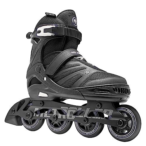 METROLLER Women Inline Skates Men Skates for Adult Female Male Adjustable Inline Skates for Teens Boys Size 41-44
