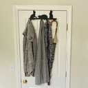 Evelots Over The Door 4 Hook Towel/Coat Rack Hanger Organizer, Kitty Cat Design-Easy No Tool Installation-Black Iron-Holds 20 lbs.