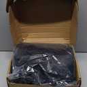 Bean Bag Chair Cover for Adults Kids Comfy Fluffy Giant Round Beanbag Cover Floor Chair Cover for Stuffed Animals Storage, 7FT, Black