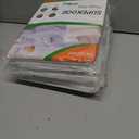 Plastic Drop Cloth,12 x 9 Ft Plastic Sheeting for Painting,Thick Dust-Proof Tear-Resistant Painters Plastic Dust Tarp for Furniture Car(10 Pack)