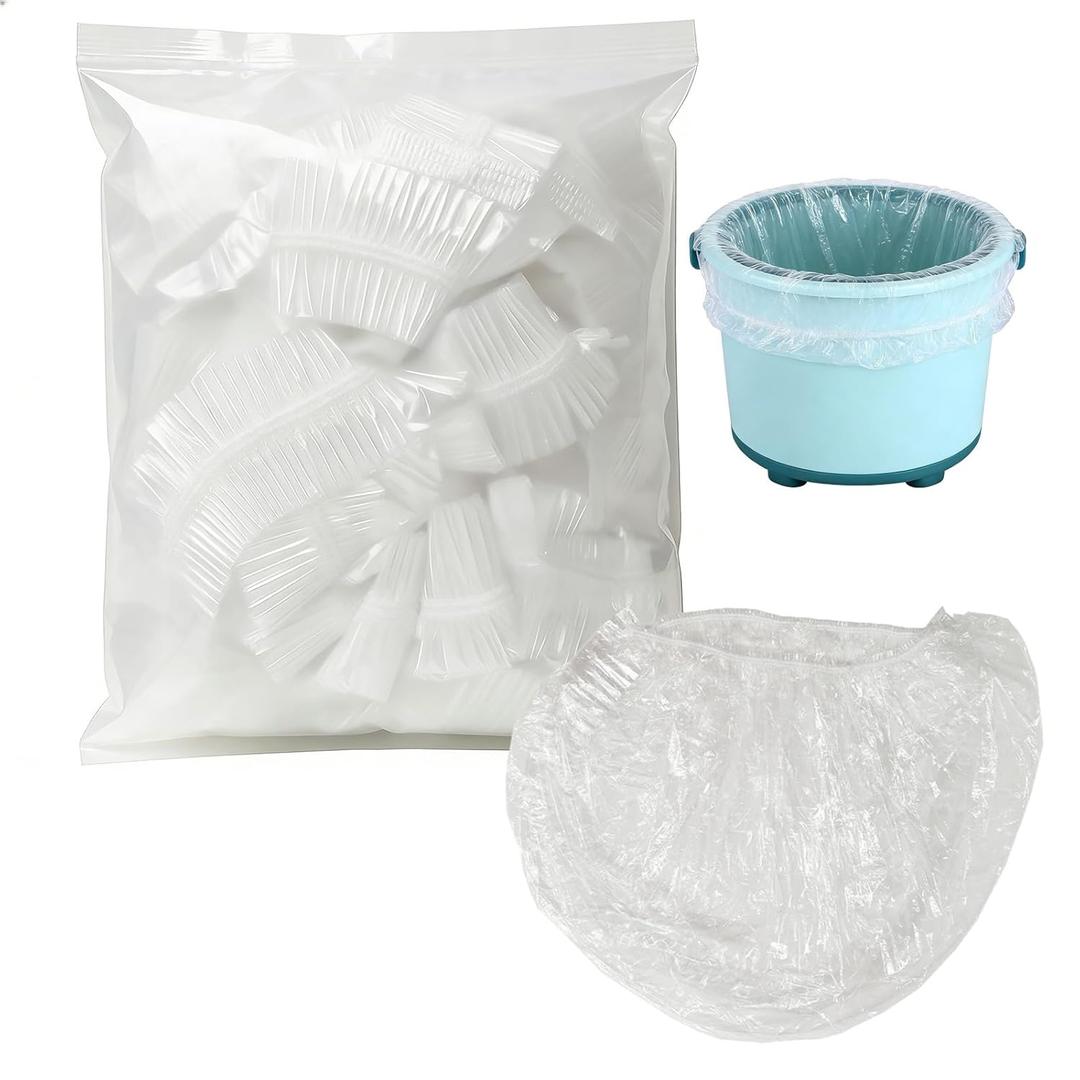 30 Pack Disposable Spa Liners for Pedicure, Hygienic & Leak-Proof Foot Bath Liners, Easy to Use, Fits Most Pedicure Spas