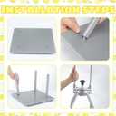 FoldTier Lemon Cutter 6-wedge Holder with Lemon Slicer Stand Party Supplies Set 11 Inch Fruit Cutter Stainless Steel Blade Fruit Lime Slicer Easy to Use Lemonade Base for Summer Bar Supplier Party