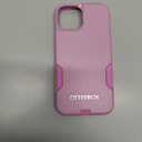 OtterBox iPhone 16e, 15, 14, & 13 Commuter Series Case - Run Wildflower (Pink), Slim & Tough, Pocket-Friendly, with Port Protection