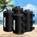 Canopy Water Weight Bags, 88 LBS Heavy Duty Canopy Weights Set of 4, Tent & Gazebo Leg Weights for Pop Up Canopy, Carport, Black