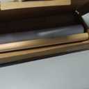 Ivilon Drapery Window Curtain Rod - End Cap Style Design 1 Inch Pole. 72 to 144 Inch Color Warm Gold