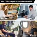 15.6 Inch 1920x1080 Laptop Privacy Screen Filter, Anti Blue Light Glare & Anti Scratch Computer Privacy Shield for 15.6" with 16:9 Aspect Ratio Laptop Portable Monitor