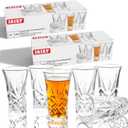 JAIEF Tequila Glasses Heavy Base Shot Glass Cordial Glasses 2 OZ (12)