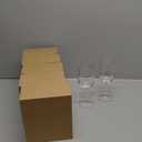 12 oz Fully Tempered Glasses Set of 12, Classic Design, Durable and Scratch-resistant (Clear)