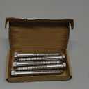 1/2" x 5" Hex Head Lag Screws Bolts for Wood, 304 Stainless Steel 18-8, Heavy Duty Lag Bolts, Hexagon Head Wood Deck Screws 5 PCS