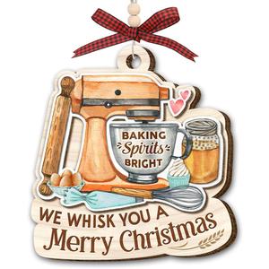 Baking Christmas Ornaments 2025 - Baking Ornament for Women, Lovely Baker Ornament Christmas Tree, Unique Gifts for Baking Lovers, Thoughtful Cooking Gifts for Bakers