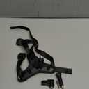 Motorcycle Helmet Chin Strap Mount Compatible with GoPro Hero 13, 12, 11, 10, 9, 8, 7, (2018), 6, Hero Black, Insta 360, Session, Xiaomi Yi, SJCAM Black