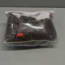 Pfrstuv Loveseat Sofa Slipcover Leather Look Couch Covers for 2 Seater Couch Sofa 1-Piece Sofa Cover Stretch Furniture Protector with Elastic Bottom & Pockets(Loveseat, Coffee)