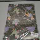 2 x RiukRaiu Dinosaur Christmas Wrapping Paper for Kids Adults - Green Xmas Gift Wrap Santa Hat T-Rex Trees Candy Canes Colorful Flags Stars Snowflakes for Holiday Party - 4 Jumbo Sheets, 40 x 28 Inches Each