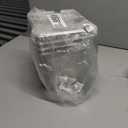 FUSON 4 Pack Hotel Pans, 1/6 Size 6" Deep, NSF, Commercial Stainless Steel Pan, Steam Table Pan, Catering Food Pans