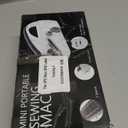 Handheld Sewing Machine, Portable Mini Hand Sewing Machine for Beginners, DIY Home Portable Sewing Machines for Clothes, Curtains, Jeans and Other Fabrics