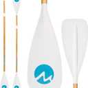 SUP Paddle Board Paddle - Adjustable Paddleboard Paddle Oar 4-Piece Floating Aluminum SUP Kayak Paddle