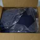 CozyLux Navy Blue Comforter Full Size Set 7 Pieces Bed in Bag Navy Blue Comforter Full Bedding Sets with All Season Quilted, Flat Sheet, Fitted Sheet, Pillowcases