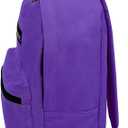 Everest Basic Backpack, Dark Purple, One Size