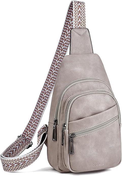 Sling Bag Crossbody Bags for Women Small Cross Body Bag Fanny Packs Chest Sling Purse for Daily Travel Leisure Sport
