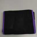 RIYA Waist Trimmer Sweat Waist Trainer for Women and Men Waist Sweat Belt Band Belly Stomach Wrap (Belt M : 8.5"Width x 41"Length, Purple)