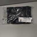 2025 Women's Stretchy Denim Skirt High Waisted Cargo Skirt Y2k Casual Mini Skirt Cute Jean Skirt with Pockets (Black, XS)