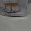 Toaster 4 Slice Retro Stainless Steel,Best Prime 4 Slice Toaster Wide Solt with 7 Shade Settings, Perfect for Waffles, Bagels and More Lainsten T-527