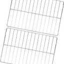 UPGRAGED 316067902 Oven Rack Replacement for Frigidaire Kenmore Range Stove Oven Parts 316069800 23" x 16" 304 Stainless Steel Rack Flat Frigidaire Range Oven Wire Rack 2 Pack