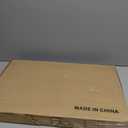 Bamboo Laptop Desk for Bed, Foldable Laptop Bed Desk Adjustable Height, Laptop Bed Stand Table with Tilting Top and Drawer
