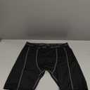 Runhit Compression Shorts Men Underwear Spandex Running Shorts Workout Athletic (Black, XL)