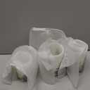 Eldnacele Green Tree Christmas Decor Flameless Flickering Candles with Automatical Daily Timers, Battery Operated LED Candles Real Wax Decals Pack 3 Tiered Pillars 3 x 4 5 6 Inches