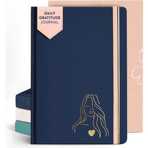 RYVE Daily Journal for Women  6-Month Guided Gratitude Journal with Prompts, Affirmations, Mindfulness, Self-Reflection & Self-Care