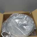 6-Quart Stainless Steel Saute Pan with Lid, 12-Inch Skillet, Dishwasher & Oven Safe, Works on All Cooktops