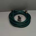 Garden Hose No Leaking for Watering: No Kink and Lightweight - 1/2" Water Hoses 20 FT with Fittings for Outdoor and Yard (Green)