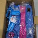 IDAODAN Electric Balloon Pump, Portable Electric Balloon Blower Machine Balloon Air Pump Dual Nozzle Rose Red 110V 600W Balloon Inflator for Party Decorations