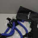 Pull Up Assistance Bands with Foot Support Pedal - Upgrade Heavy Duty Resistance Bands Adjustable Weight/Height with 5x80Lbs Bands&Measured Strap for Strength Training Home Gym Core Workout