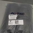 Aukee Memory Foam Car Neck Pillow Soft Leather Car Headrest for Driving Home Office Gray (Pack of 2) (Grey)