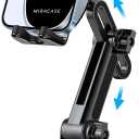 Miracase Cup Phone Holder for Car, [Upgraded Version] Adjustable Long Neck Car Cup Holder Phone Mount Cradle Friendly Compatible with iPhone Samsung Google and All Smartphones, Silver