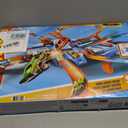 Hot Wheels Track Set with 1:64 Scale Toy Car, 4 Intersections for Crashing, Powered by a Motorized Booster, Criss-Cross Crash Track, Medium