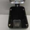 Homie Soft Close, Slim Trash Can 3.2 Gallon with Anti - Bag Slip Liner and Lid, Use as Mini Garbage Basket, Slim Dust Bin, or Decor in Bathroom, Restroom, Kitchen, or Bedroom (Stainless Steel)