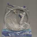 Eastman Ice Maker Installation Kit, 5/8 x 1/4 Inch Slip Tee Valve, 15 Foot White Flexible PEX Tubing Ice Maker Connectors, 60466N